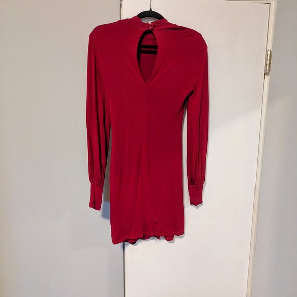 Lulu's Wine Dress - Picture 2 of 2